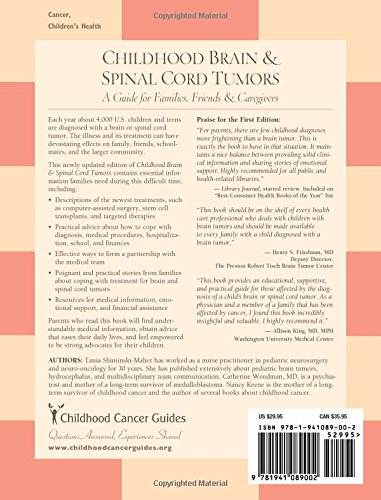 Childhood Brain & Spinal Cord Tumors: a Guide for Families, Friends & Caregivers