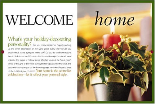 Holiday Inspirations: Food, Decorating, Crafts by Better Homes and Gardens Editors (Hardcover)