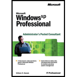 Microsoft Windows XP Professional Administrator's Pocket Consultant by William Stanek