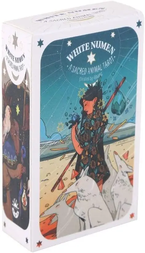 [784770163436] White Numen: A Sacred Animal Tarot Deck 