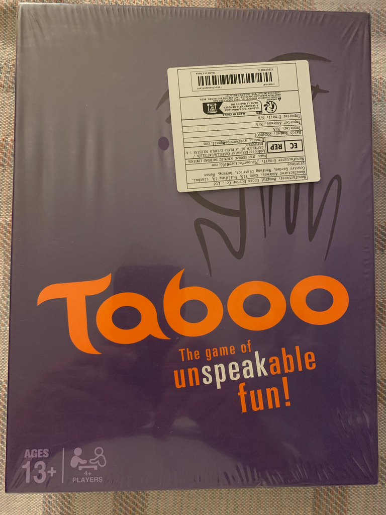 Taboo Board Game