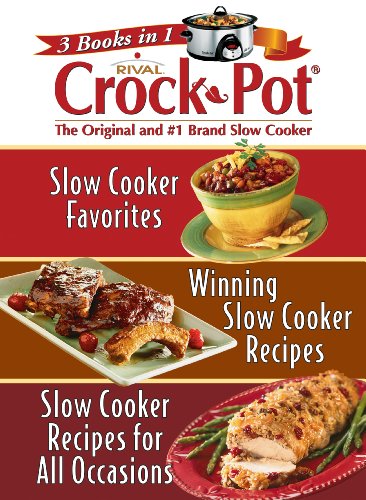 Rival 3 Books in 1 Crock Pot: