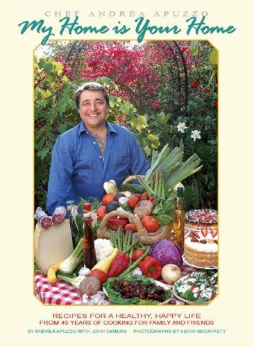 My Home Is Your Home : Recipes for a Happy, Healthy Life from 45 Years of Cooking for Family and Friends by Andrea Appuzzo