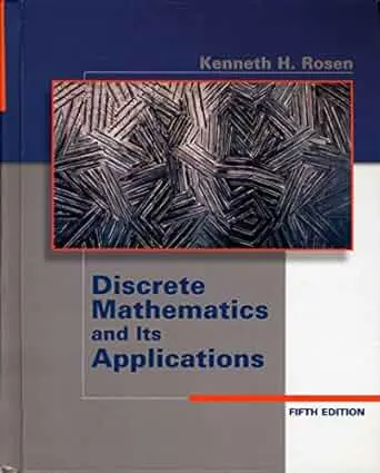 Discrete Mathematics and Its Applications