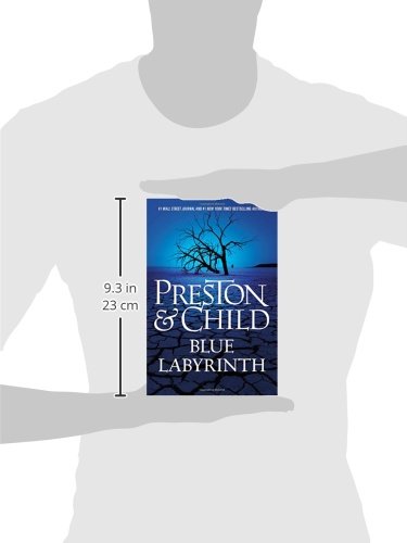 Blue Labyrinth - (Agent Pendergast) by Douglas Preston & Lincoln Child (Hardcover)
